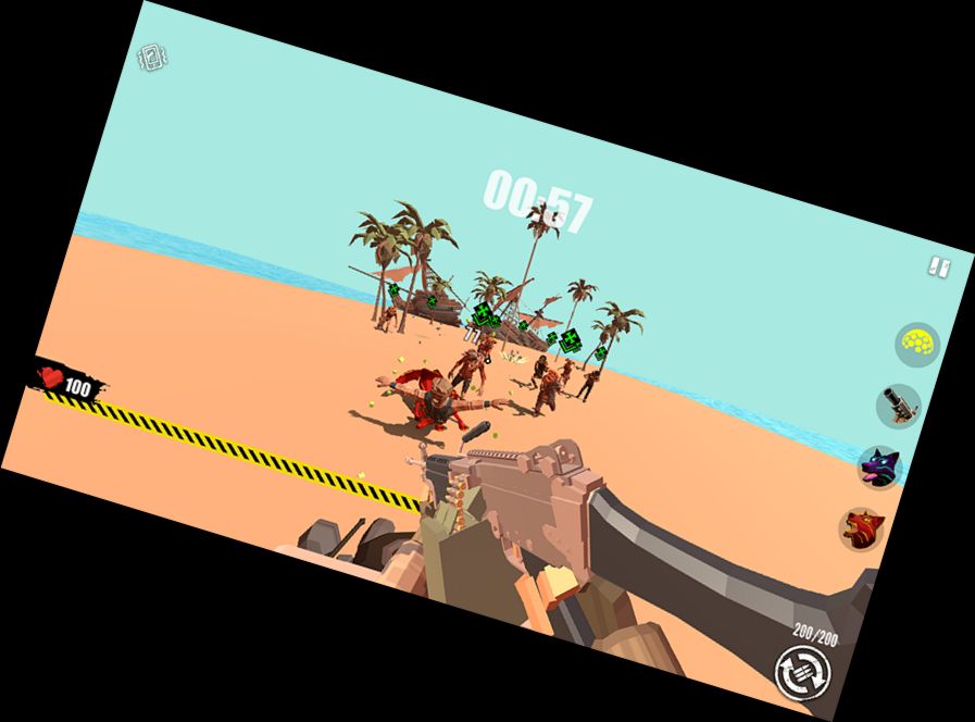 Waffe Vereinen: Zombie Abschuss