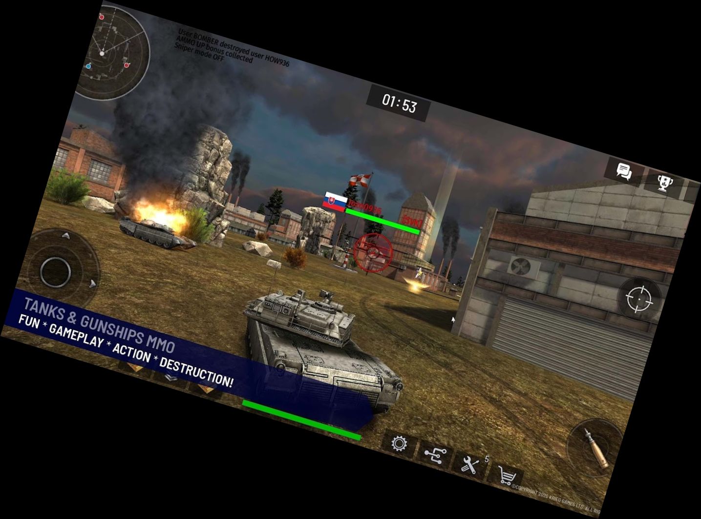 Kriegspanzer vs Kampfhubs