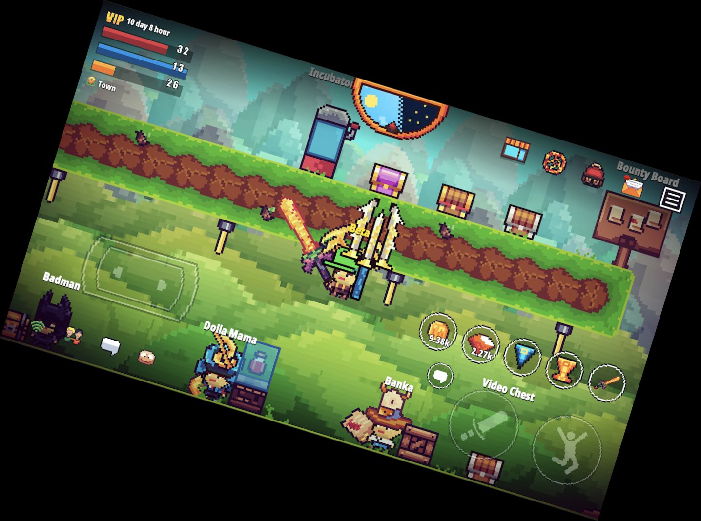 Pixel Überlebensspiel 2.0