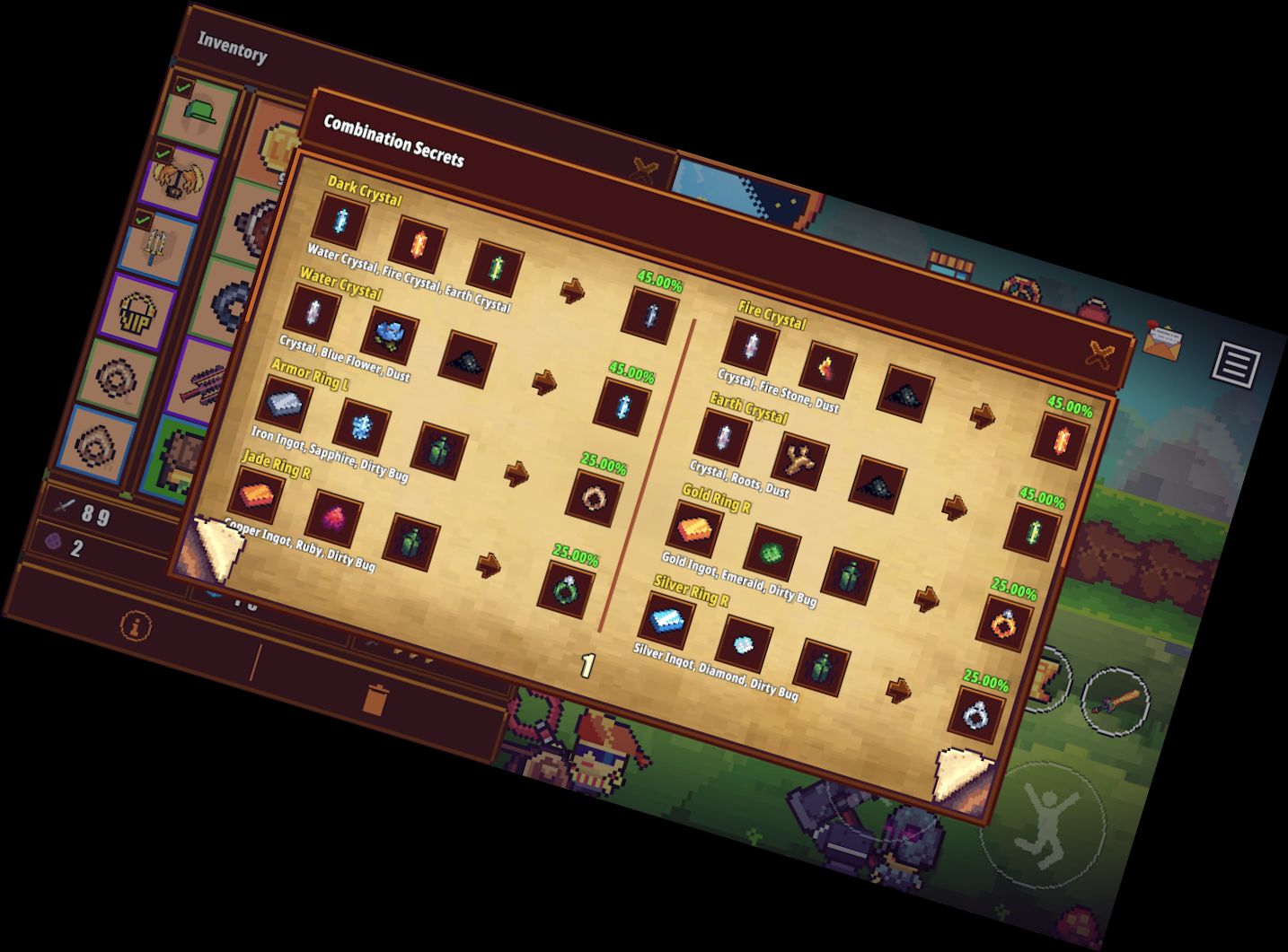 Pixel Überlebensspiel 2.0