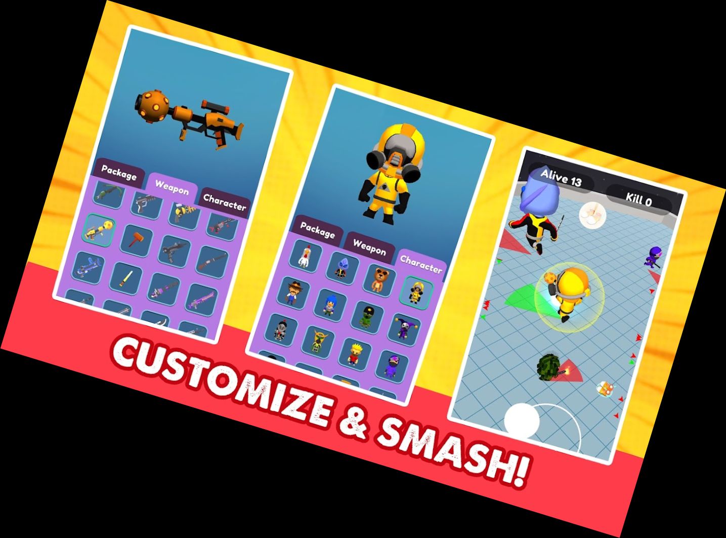 Monster Zerstörer io: Mächtiger