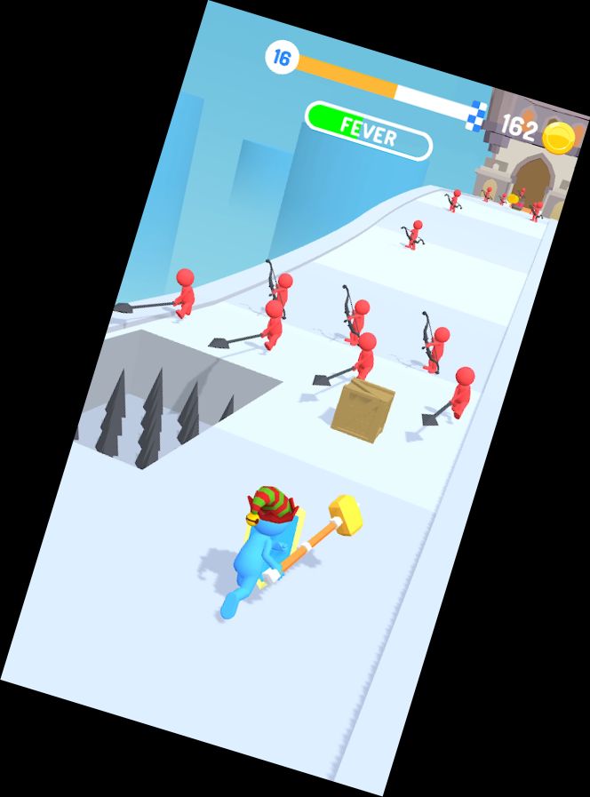 Wutritter: Lauf zum Turm!