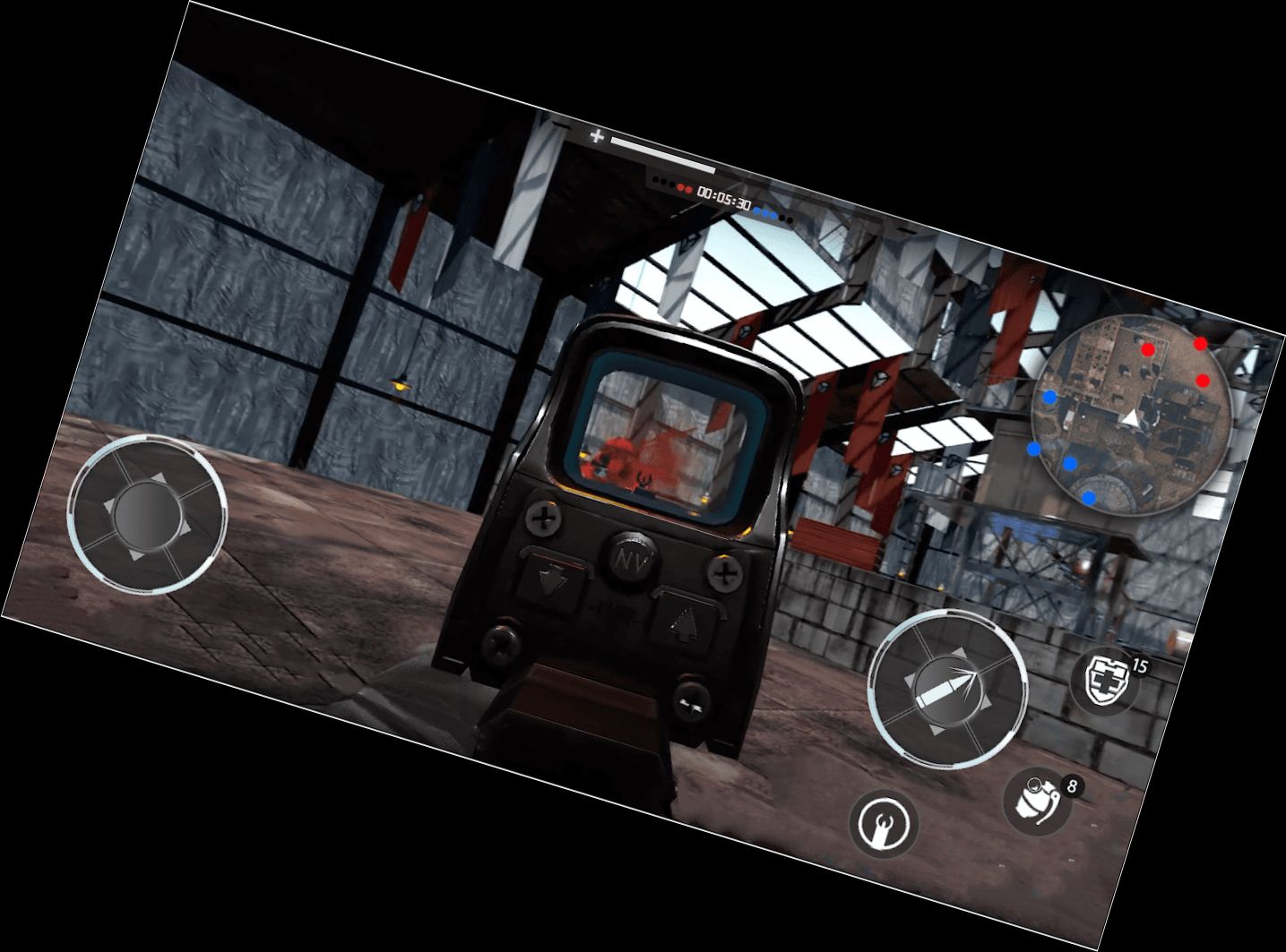 Ruf des Kampfes: Zielschießen FPS Spiel