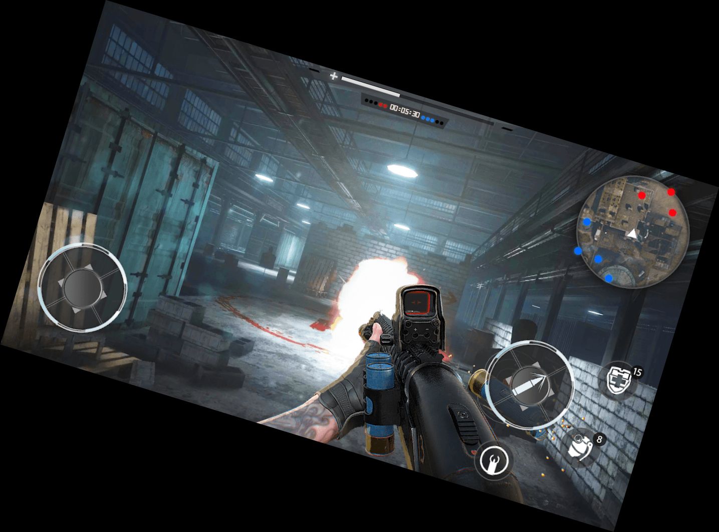 Ruf des Kampfes: Zielschießen FPS Spiel