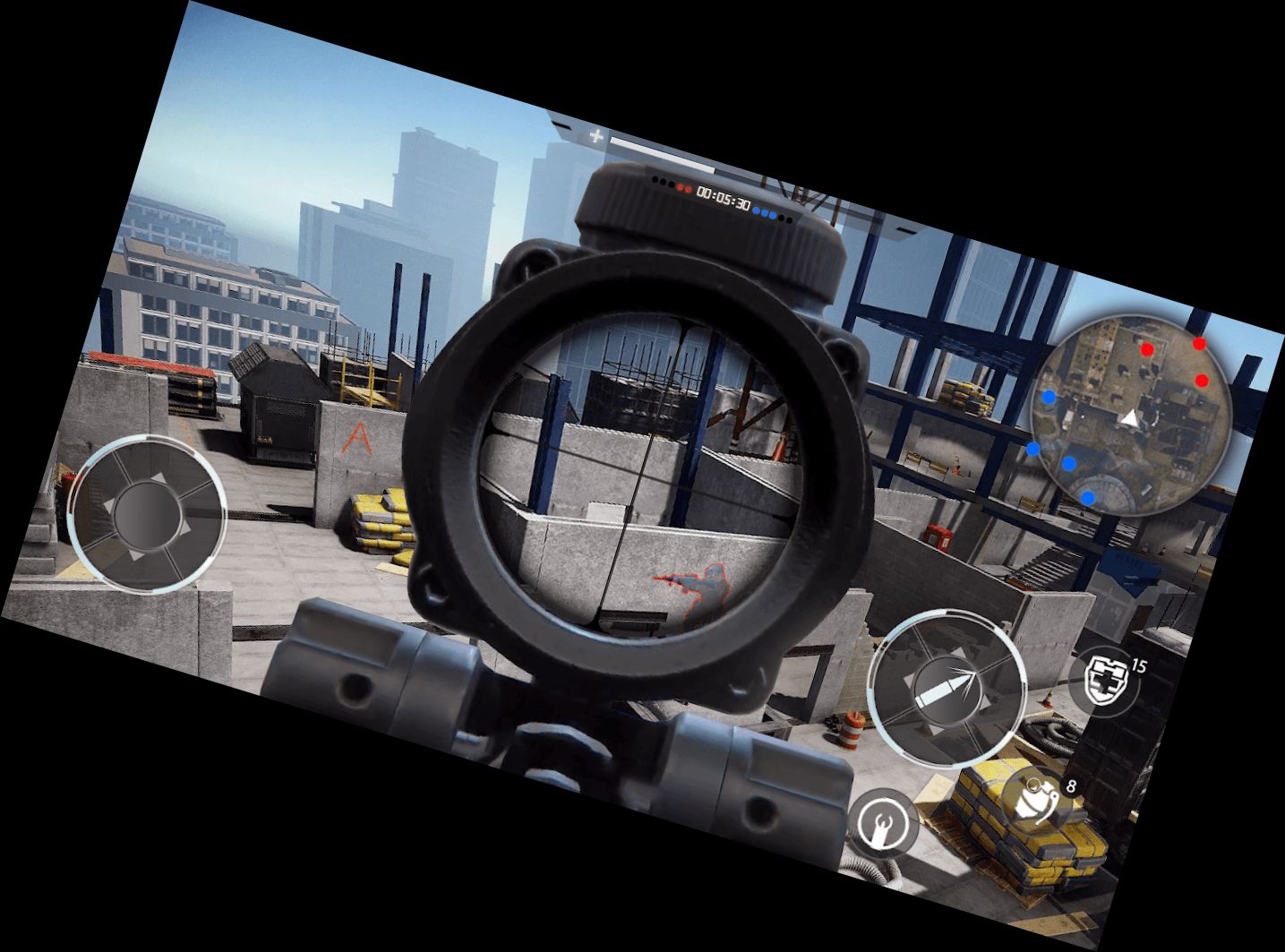 Ruf des Kampfes: Zielschießen FPS Spiel