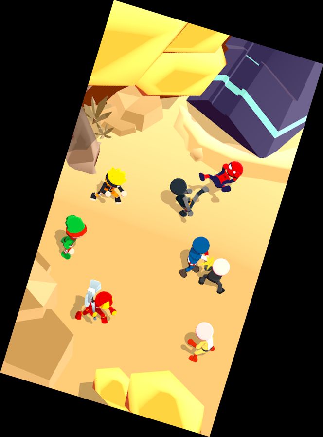 Maestro Hombre de Palillo 3D - Peleas de