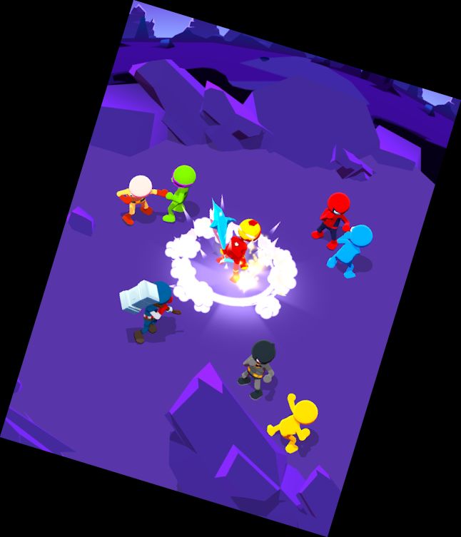 Maestro Hombre de Palillo 3D - Peleas de