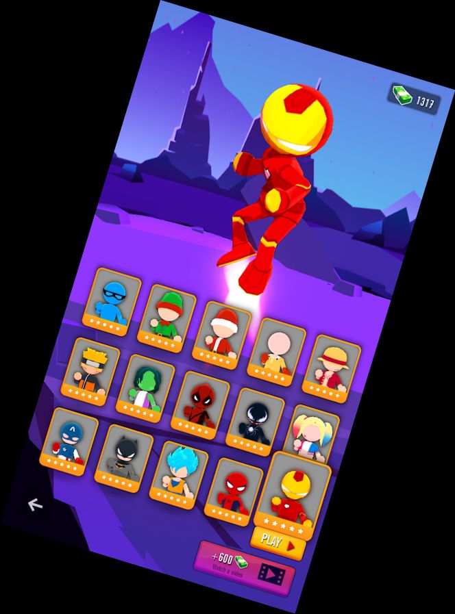 Maestro Hombre de Palillo 3D - Peleas de