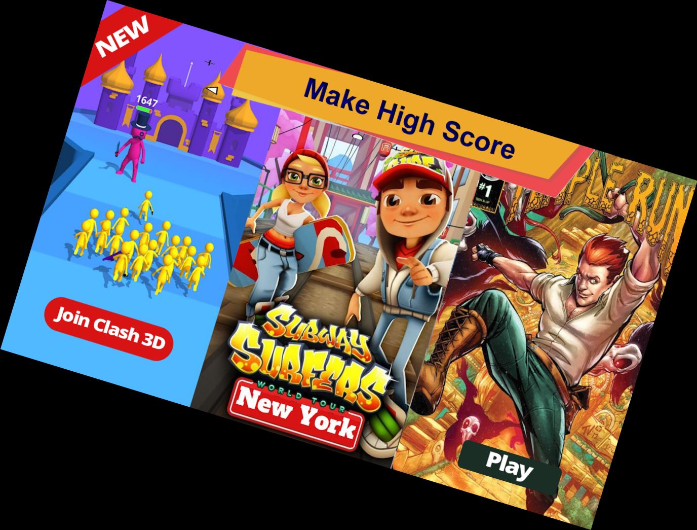 Alles in einem Spiel, Casual-Spiel