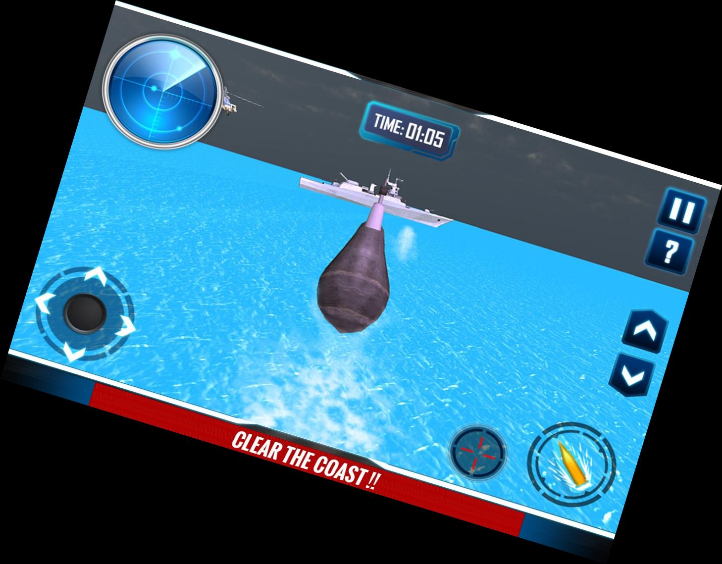 Russisches U-Boot Marine Krieg 3D