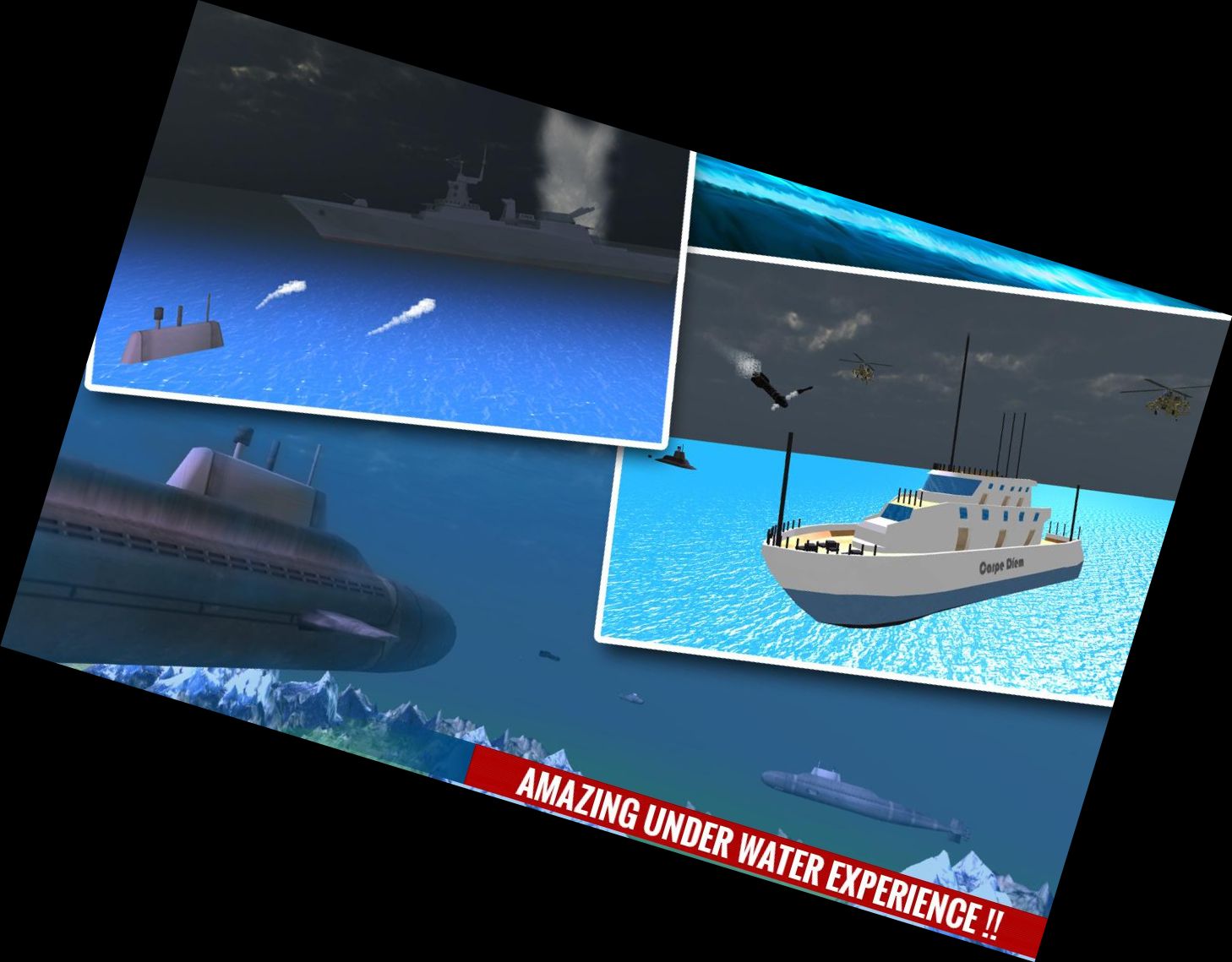 Russian Submarine Fleet Naval War 3D