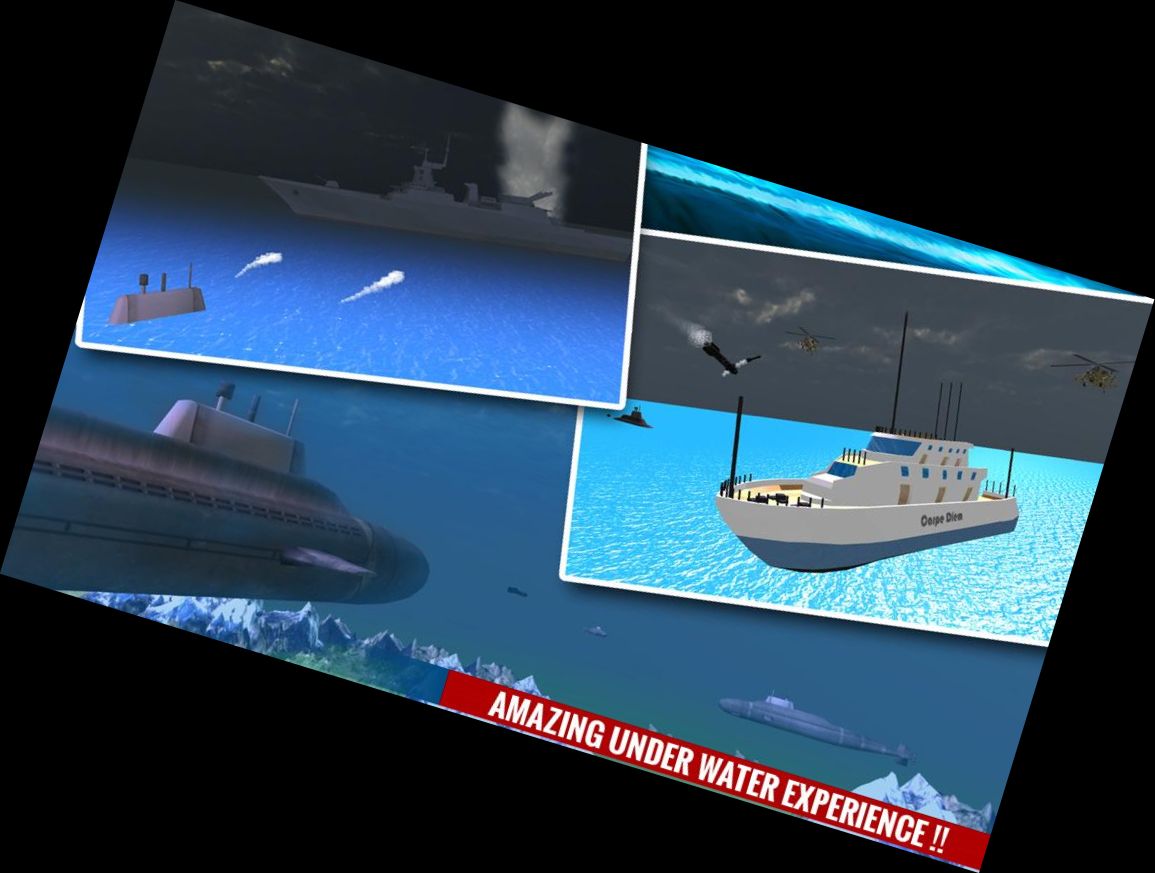 Russian Submarine Fleet Naval War 3D