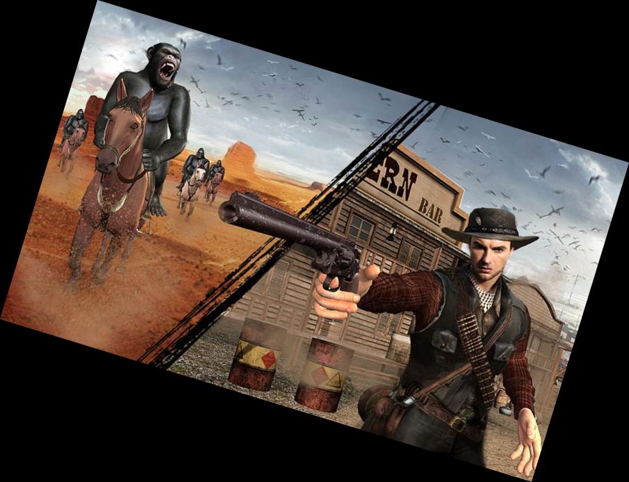 Злой Горилла-Ковбой: Вы