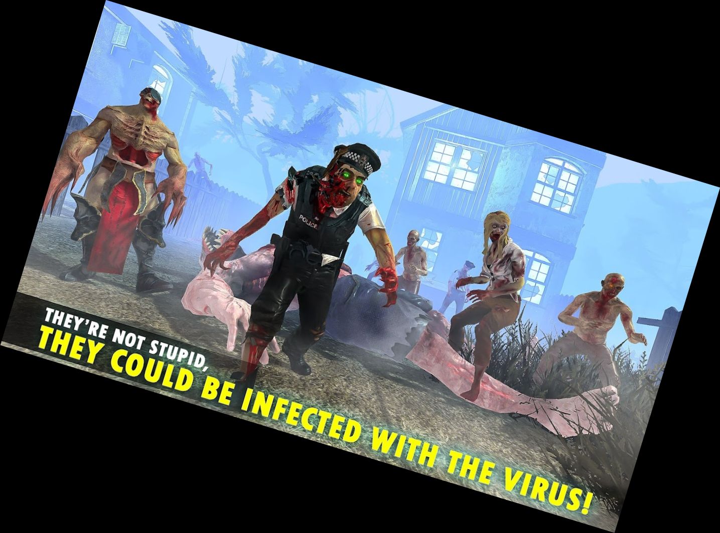 Zombie Spiele: Überlebens-Shooter