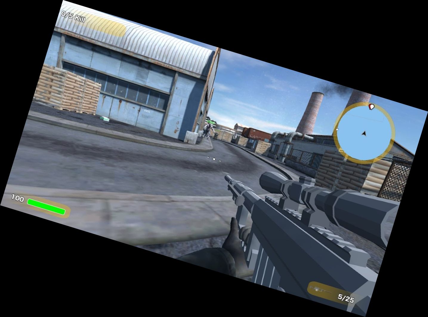 Monster Zombie Schütze