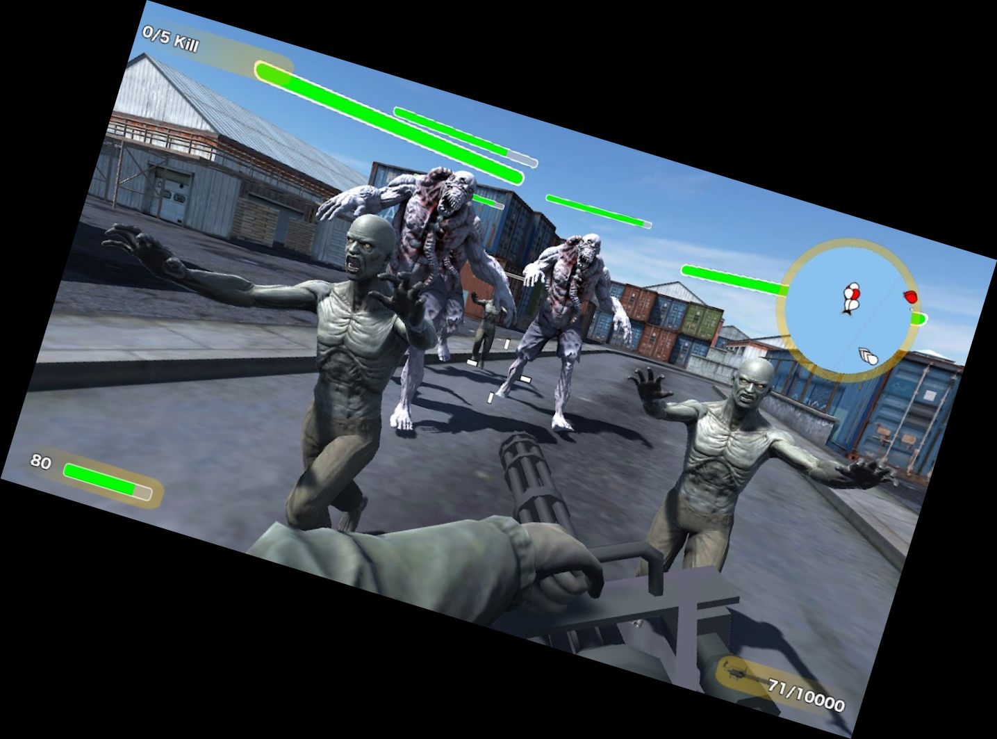 Monster Zombie Schütze