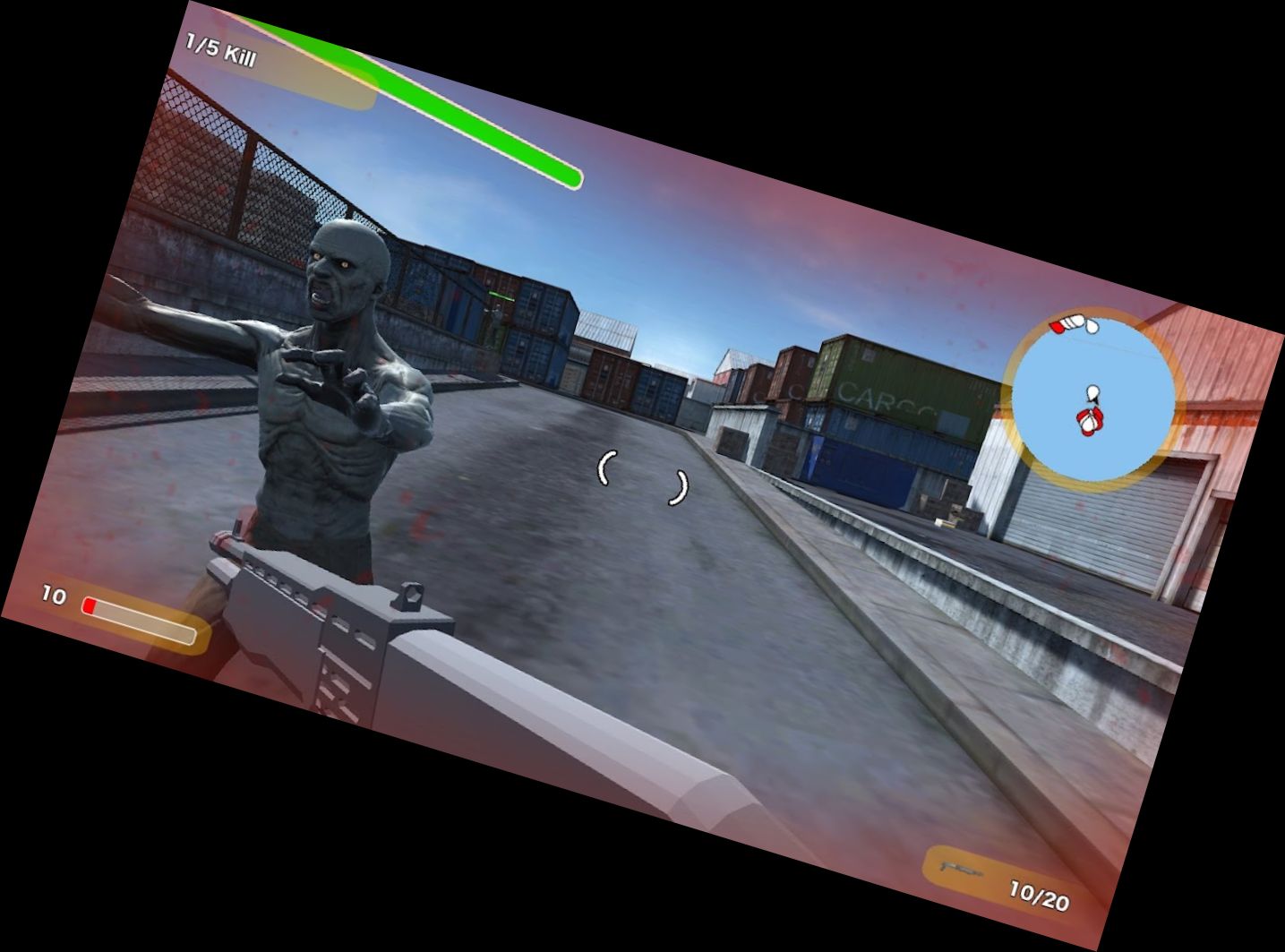 Monster Zombie Schütze