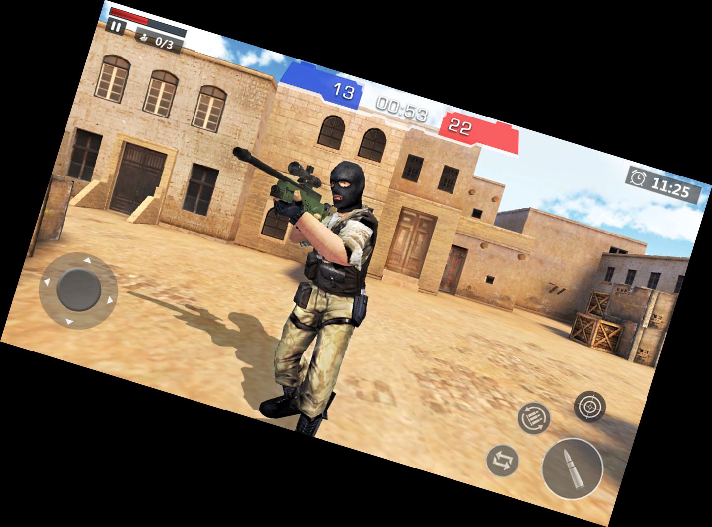 Gegen-Terroristen-Schütze