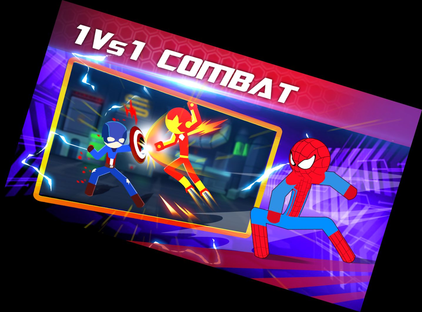 Супер Герої Стікмена: Битва