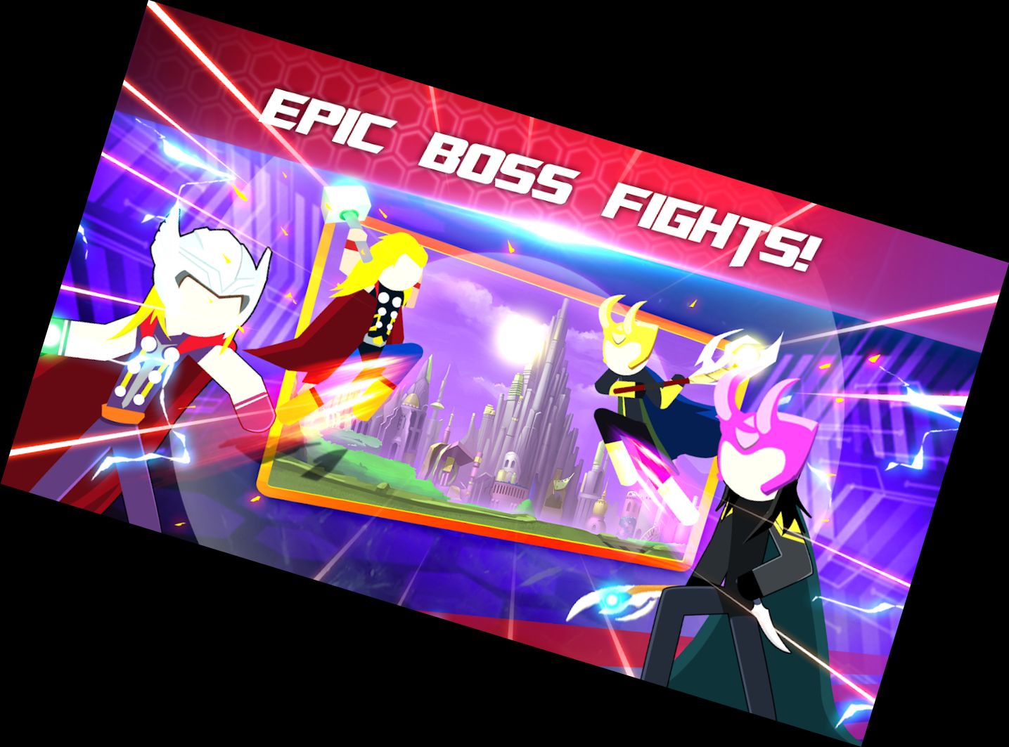 Супер Герої Стікмена: Битва