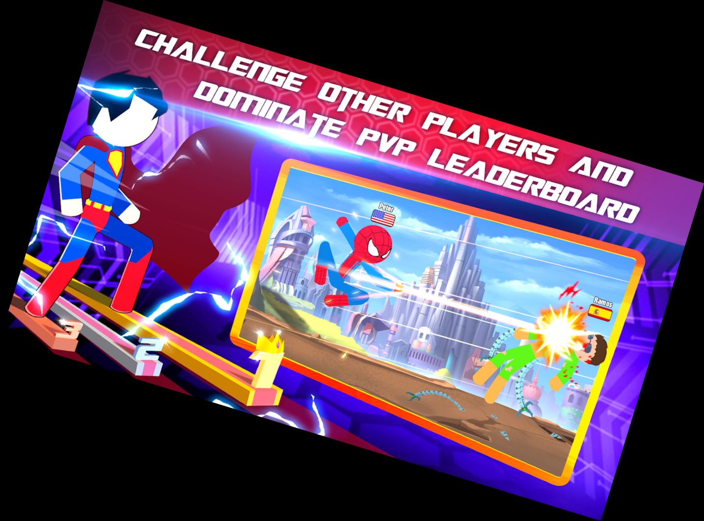 Супер Герои Стикменов Б