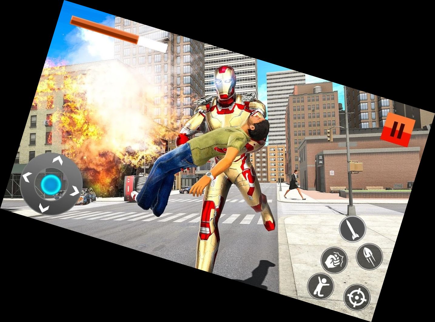 Залізний Супергерой Проти М