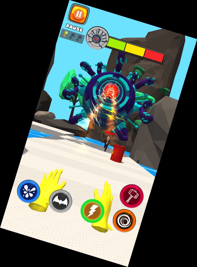 Heldenmeister: Superhelden-Kampf