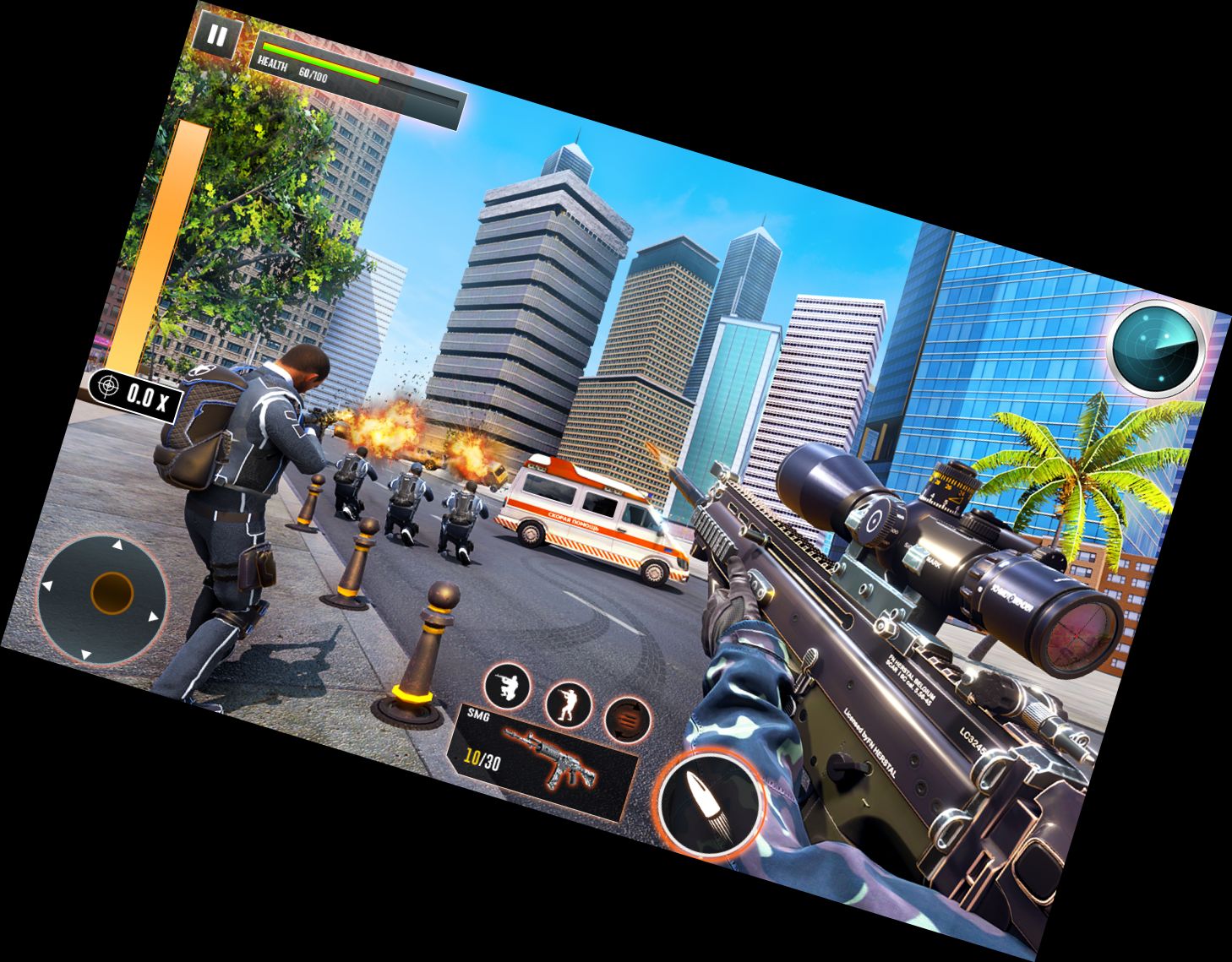 Battle Ops Shooting Games 3D