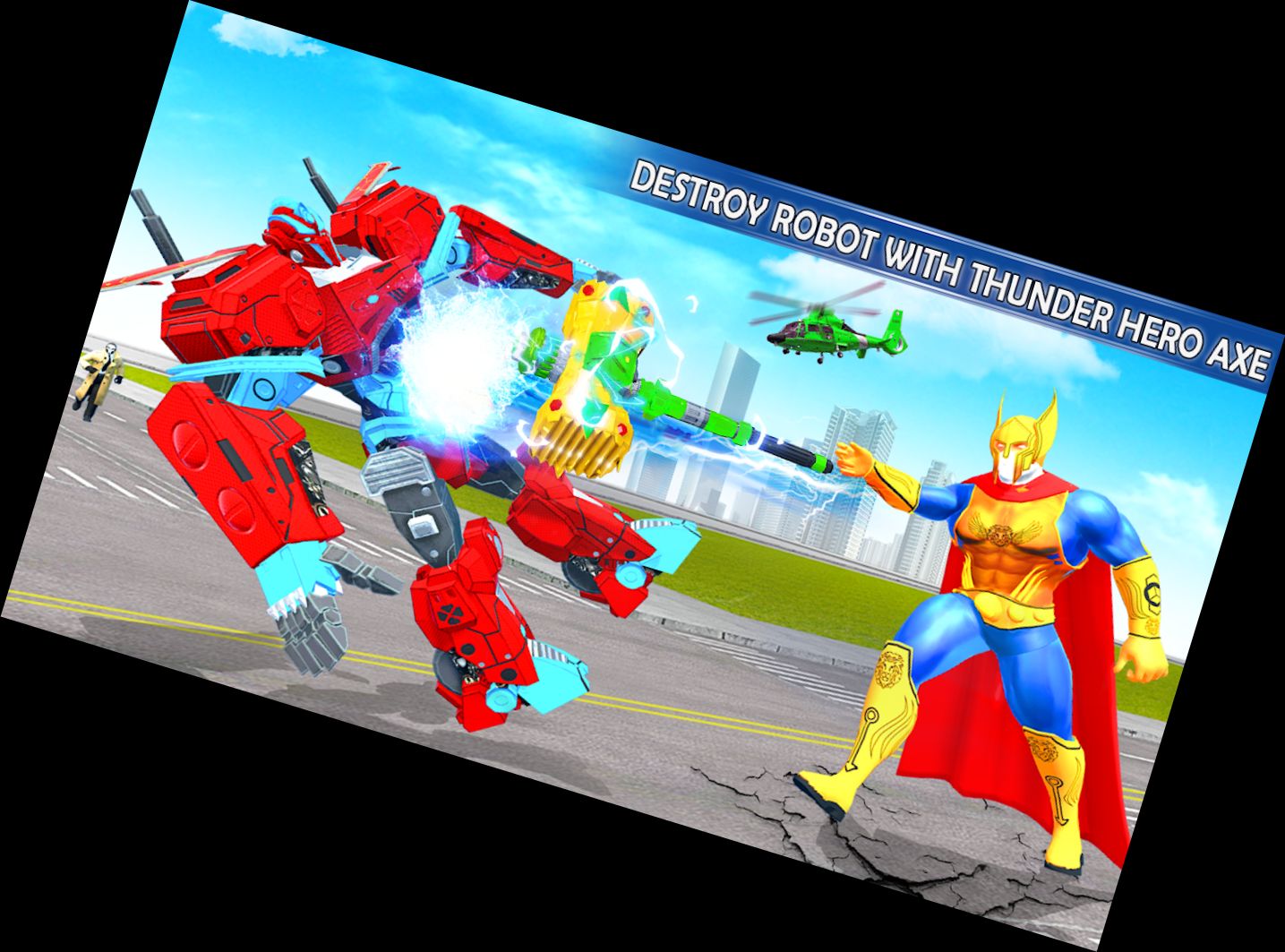 Герой Молотка Робот Спасение