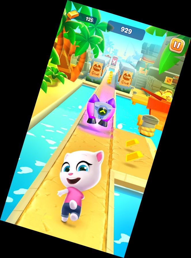 Talking Tom's Golden Rush 2