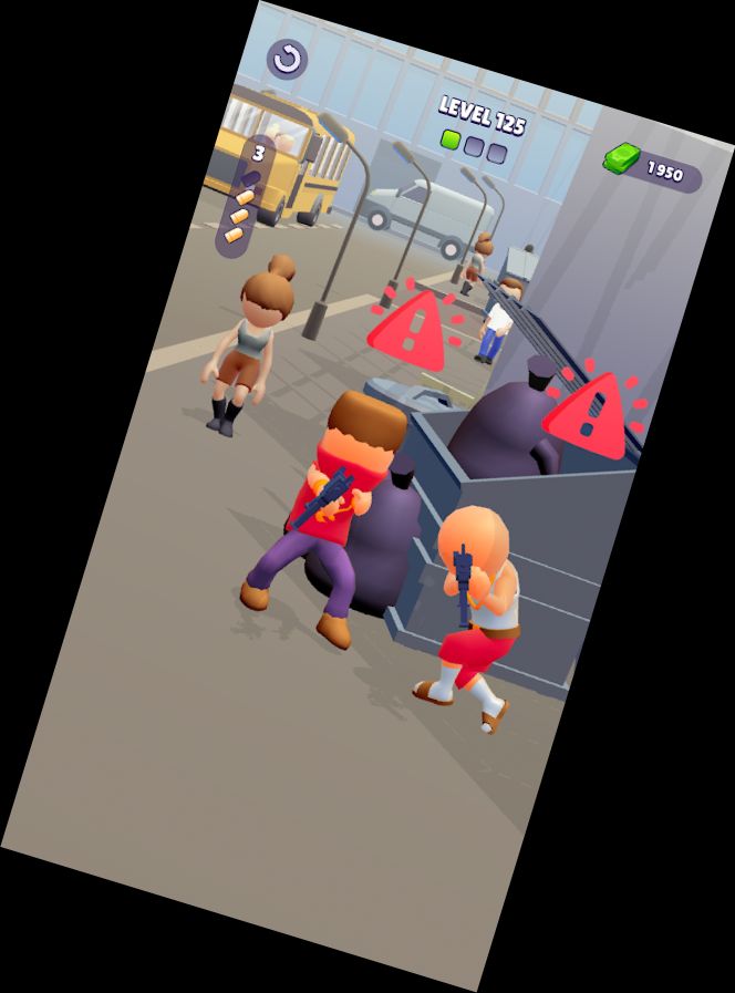 Schusslauf-Rennen - Action-Shooter