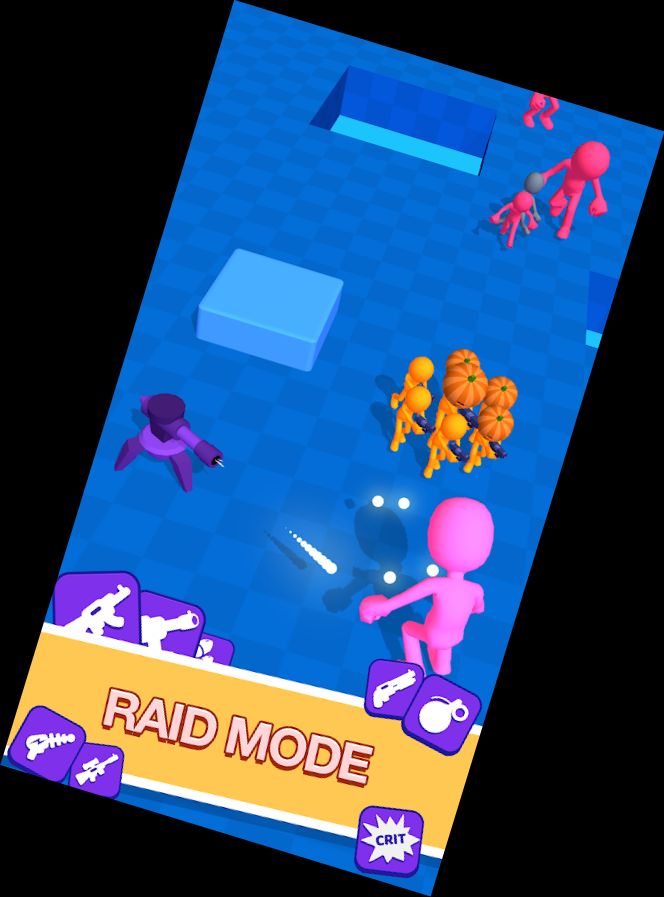 Trete bei & greife an: Schieß