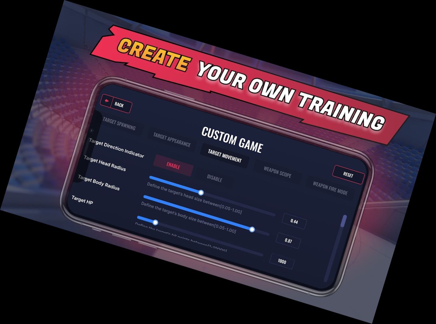 3D Zieltrainer - FPS-Übung