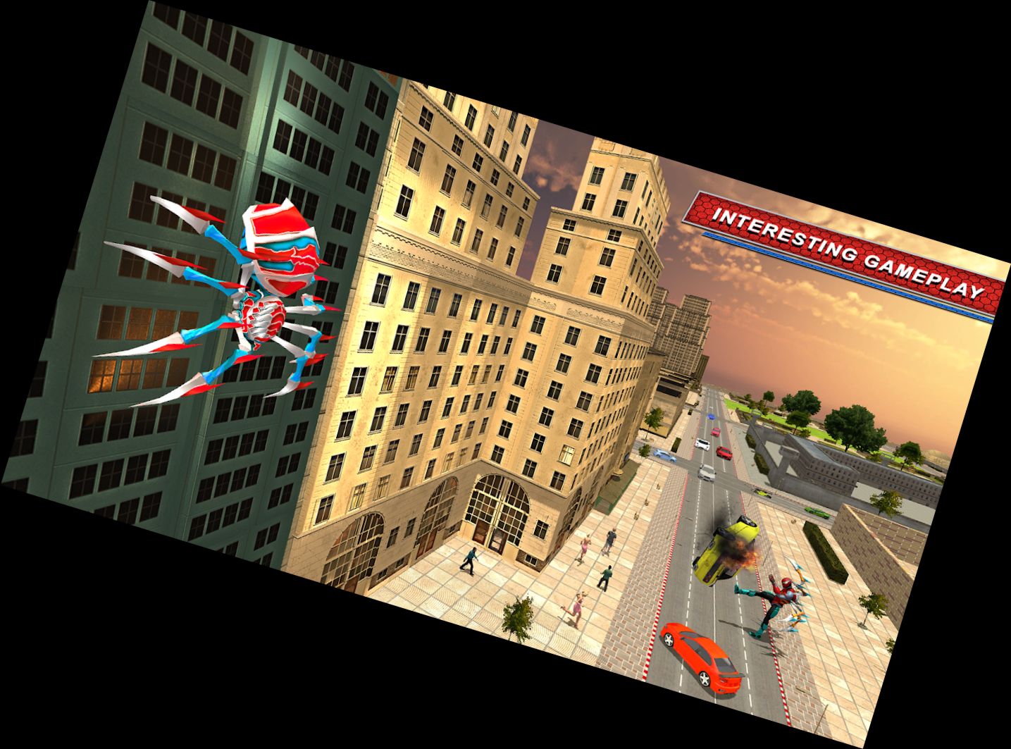 Паучий Робот Военная Машина 18 - Игры Пре