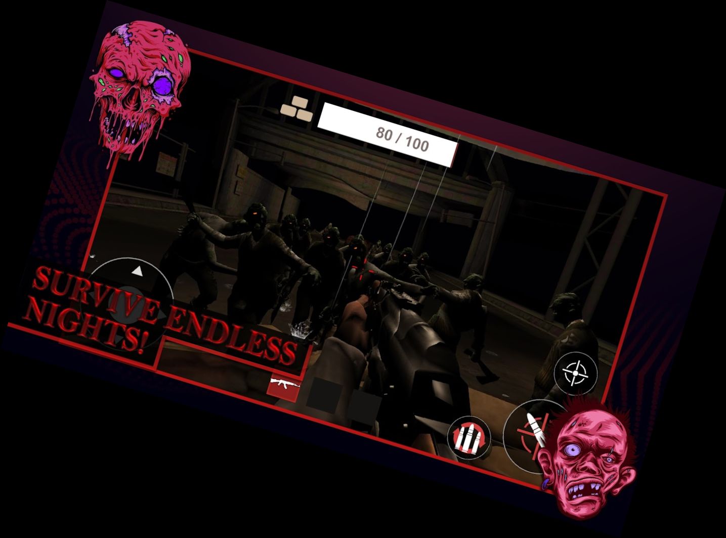 Letzte Nacht - Zombie Verteidigung