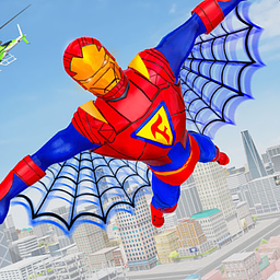 Fliegender Held Superhelden Spiele