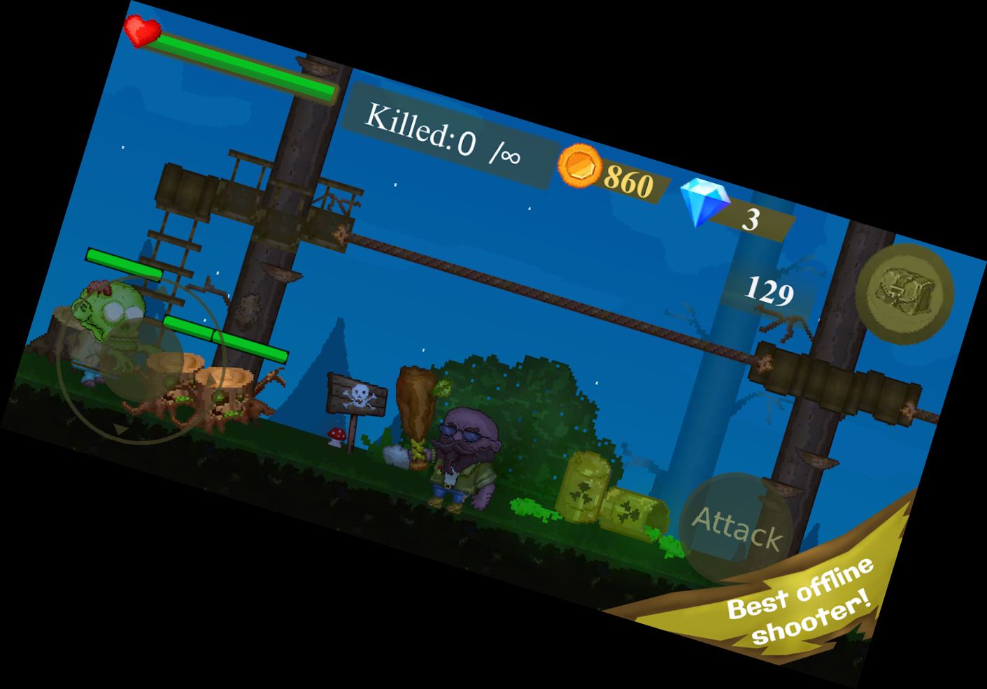 Захисник дому проти зомбі