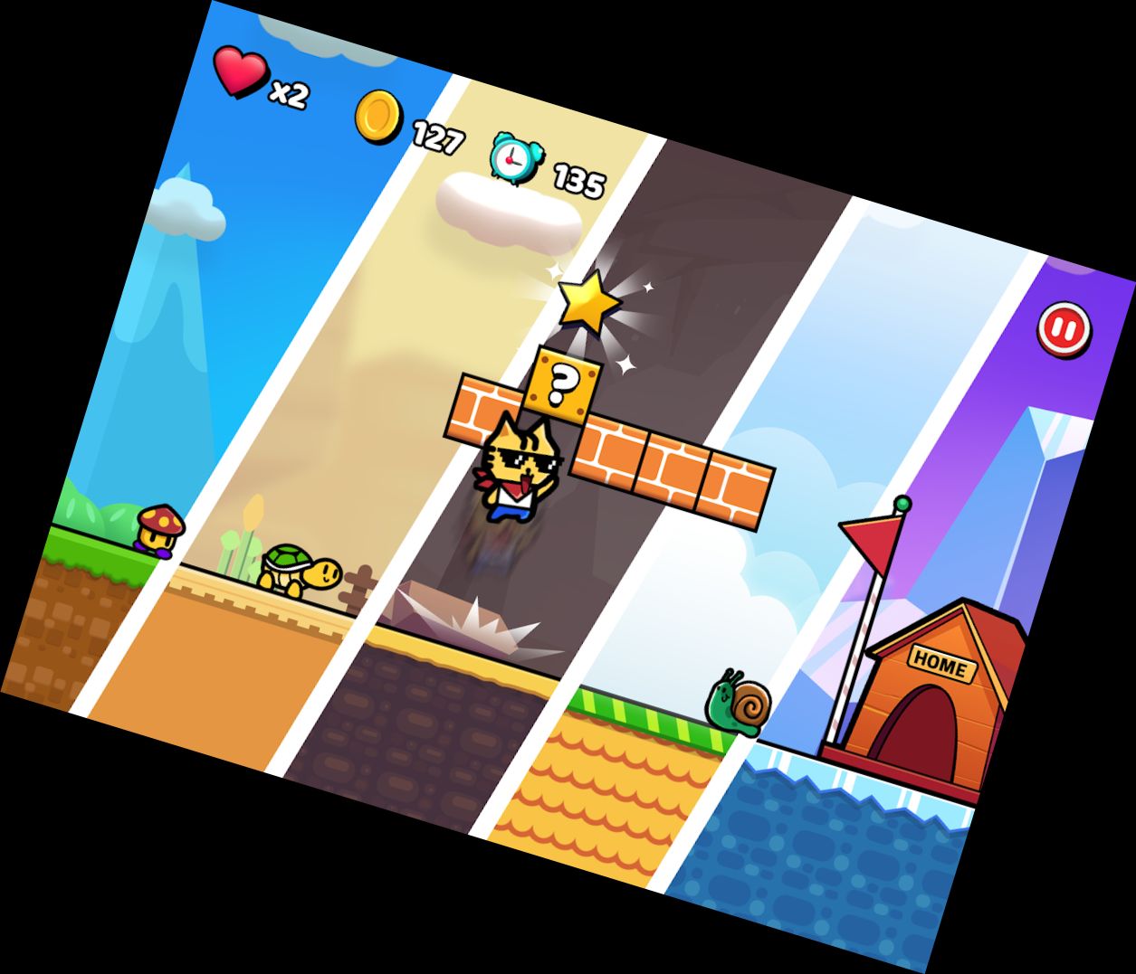 Super Katzen Abenteuer