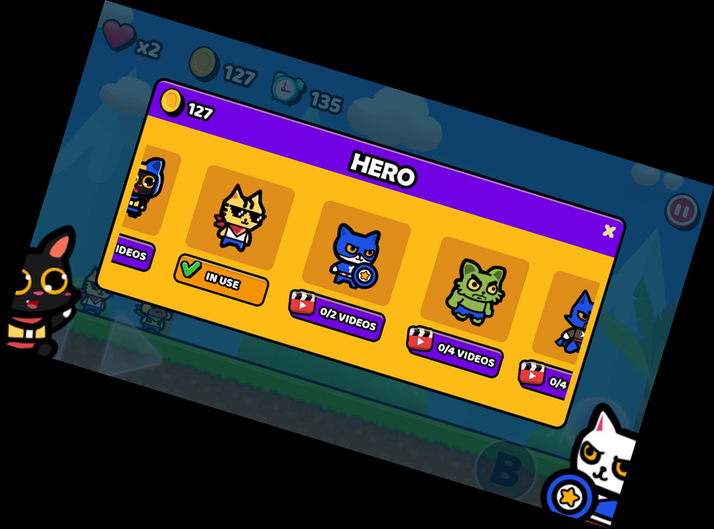 Super Katzen Abenteuer