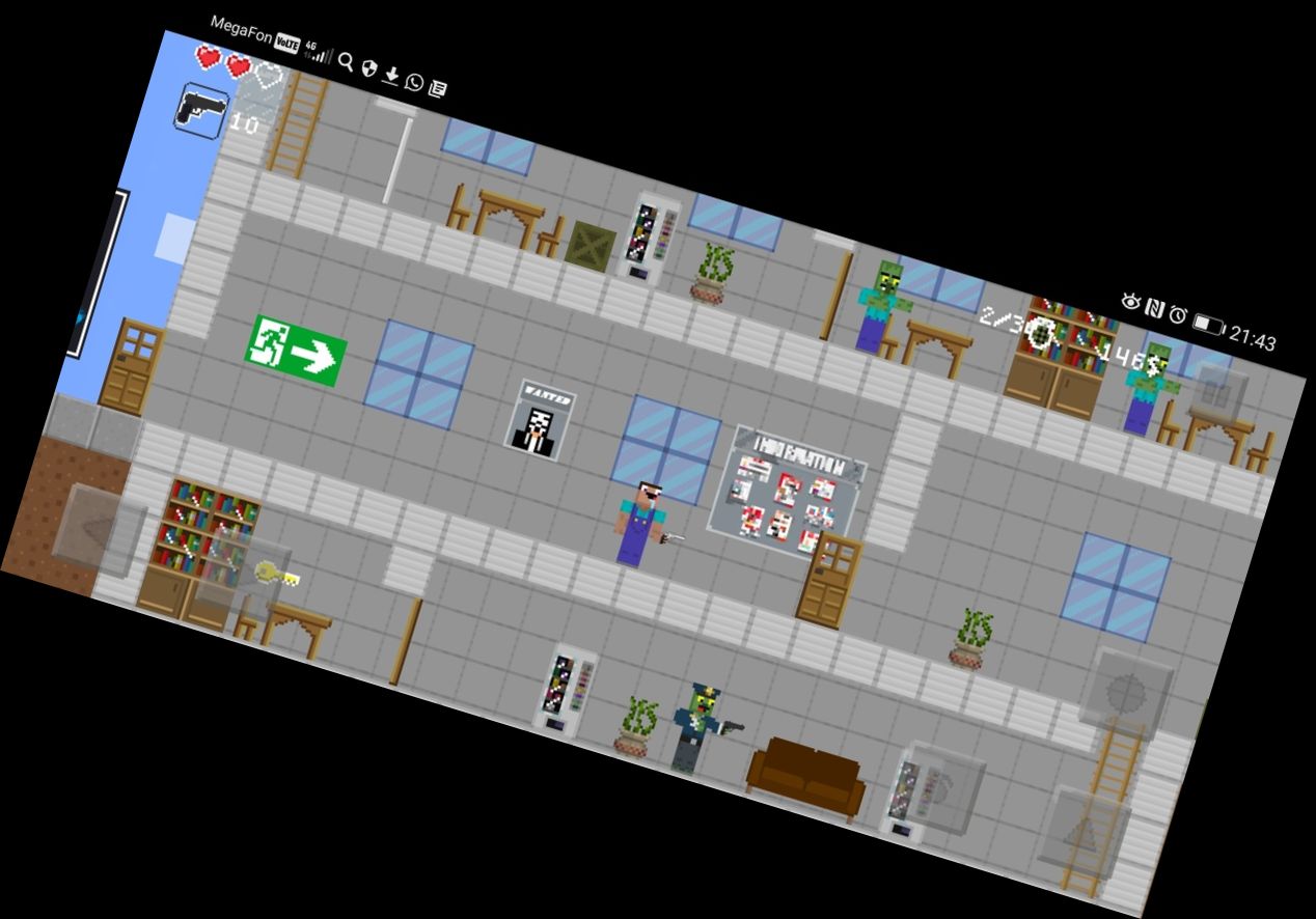 Нуб проти зомбі: Стрілялка