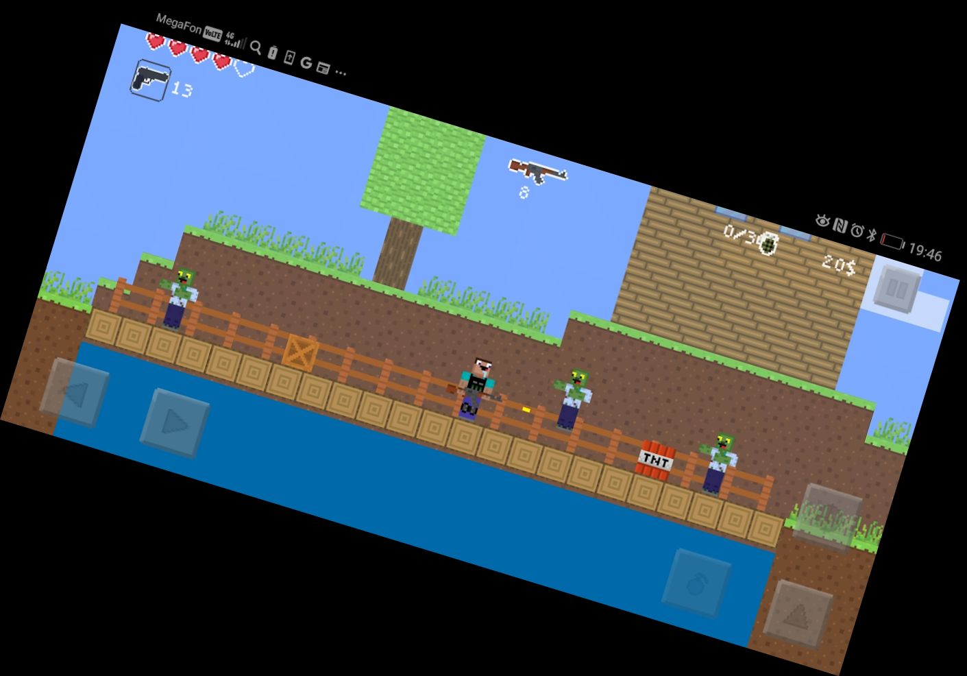 Нуб проти зомбі: Стрілялка