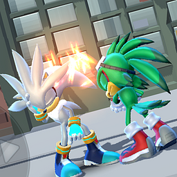 Blauer Igel Beat-'em-up