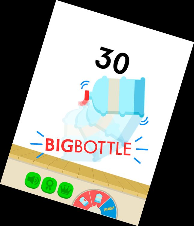 Бросок Бутылки - П