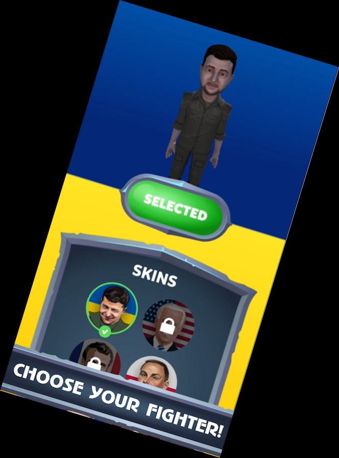 Шлепни Путина - Игра