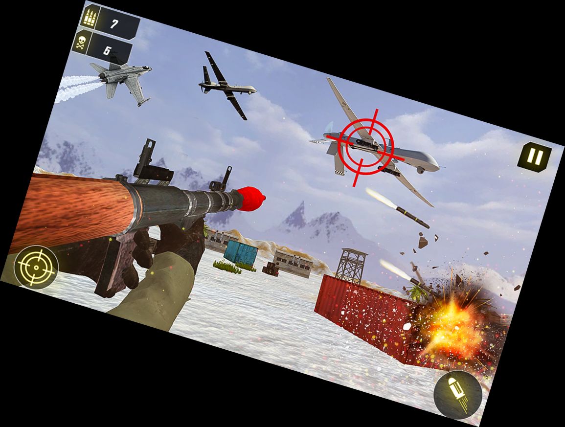 Militärische Rakete: Sky Jet Spiel