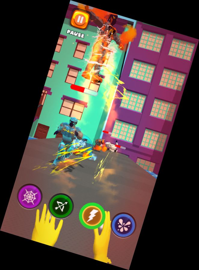 Maestros Héroes: Juego de superp