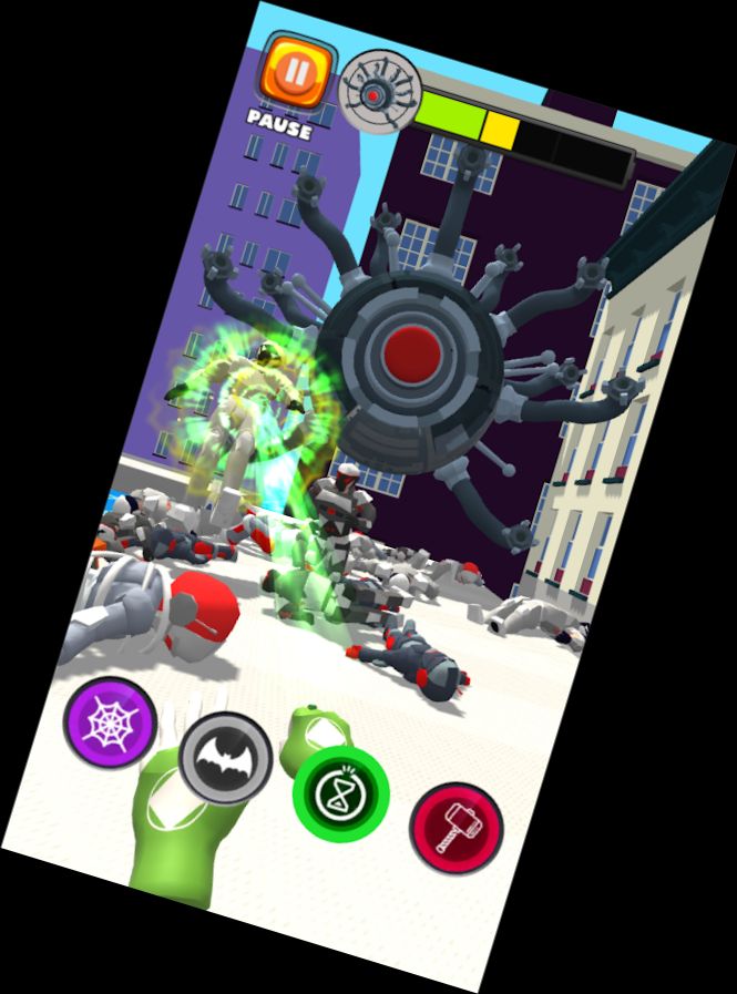 Maestros Héroes: Juego de superp