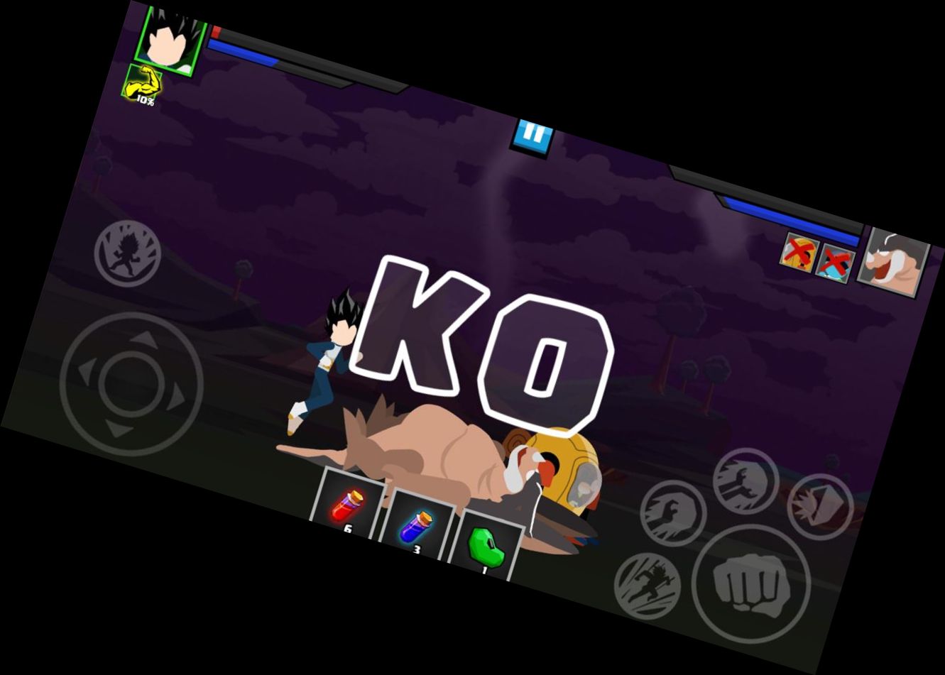 Stickman Schlacht: Super Drachen Schatten Krieg