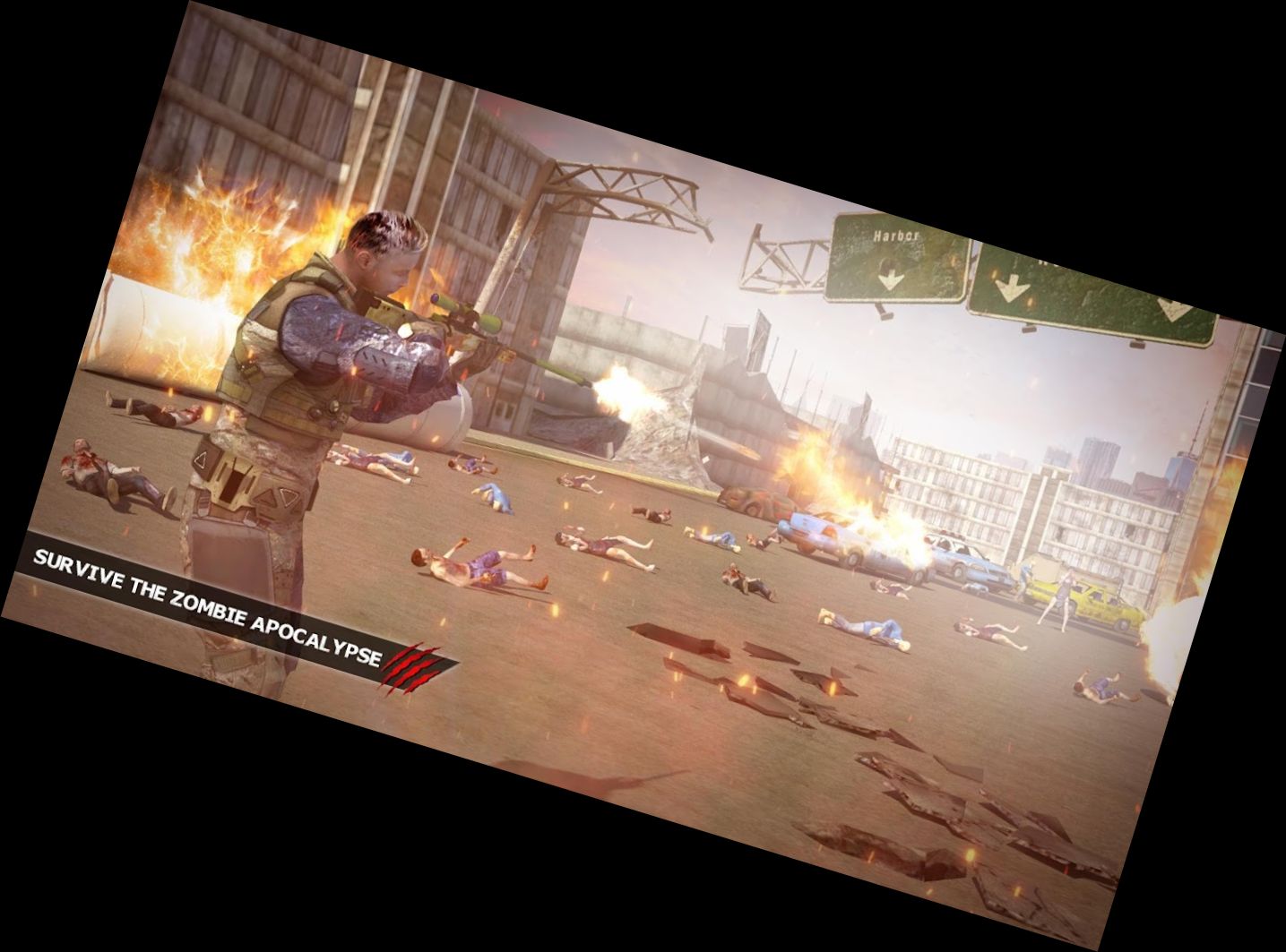 Tote Stadt: Zombieschießspiel