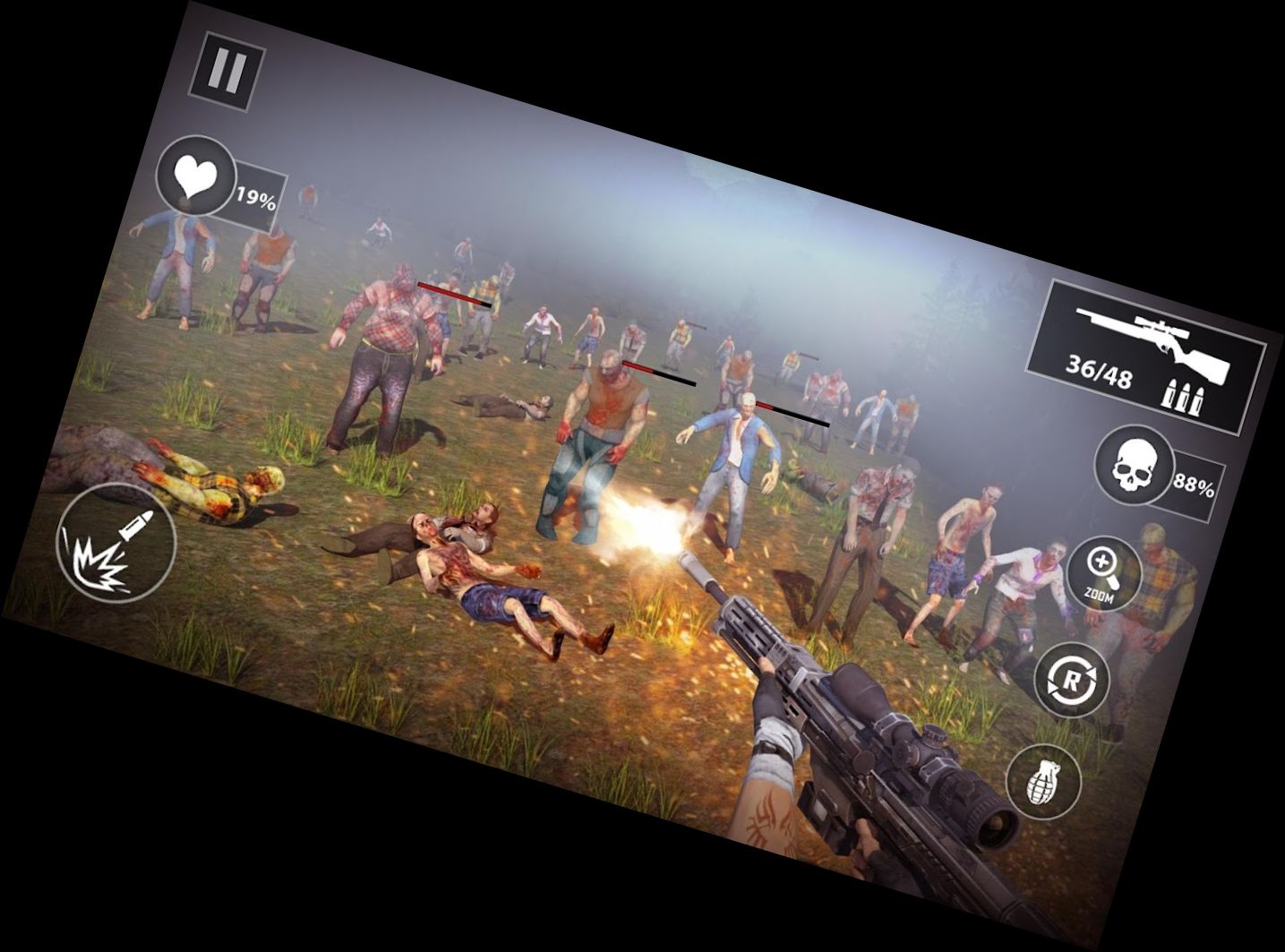 Tote Stadt: Zombieschießspiel